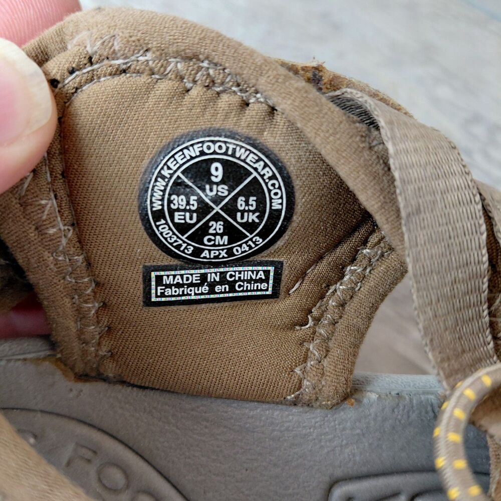 Keen Whisper Sandals Womens 9 Brown Waterproof Outdoor Hiking Trail Beach Shoes - Picture 9 of 9